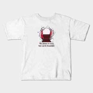 Crystal Ball 2 - The future is scary Kids T-Shirt